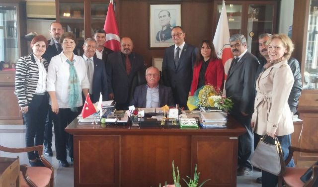 İYİ Parti İlçe Teşkilatı Başkan Şengöl’ü ziyaret etti