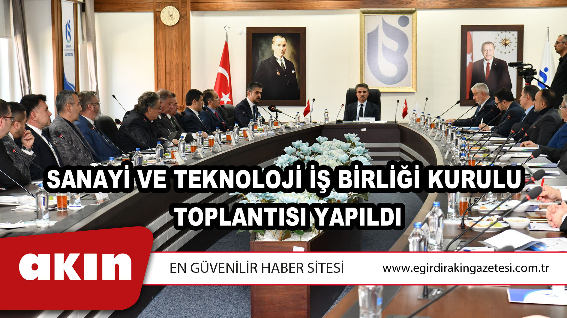Sanayi Ve Teknoloji İş Birliği Kurulu Toplantısı Yapıldı
