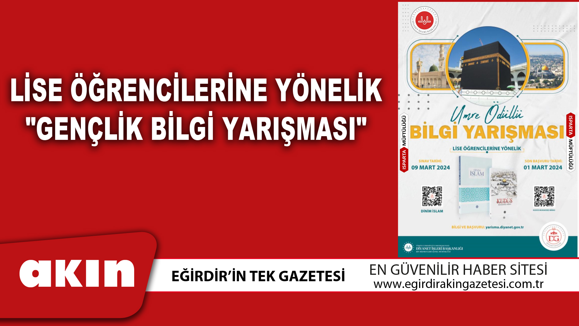LİSE ÖĞRENCİLERİNE YÖNELİK 