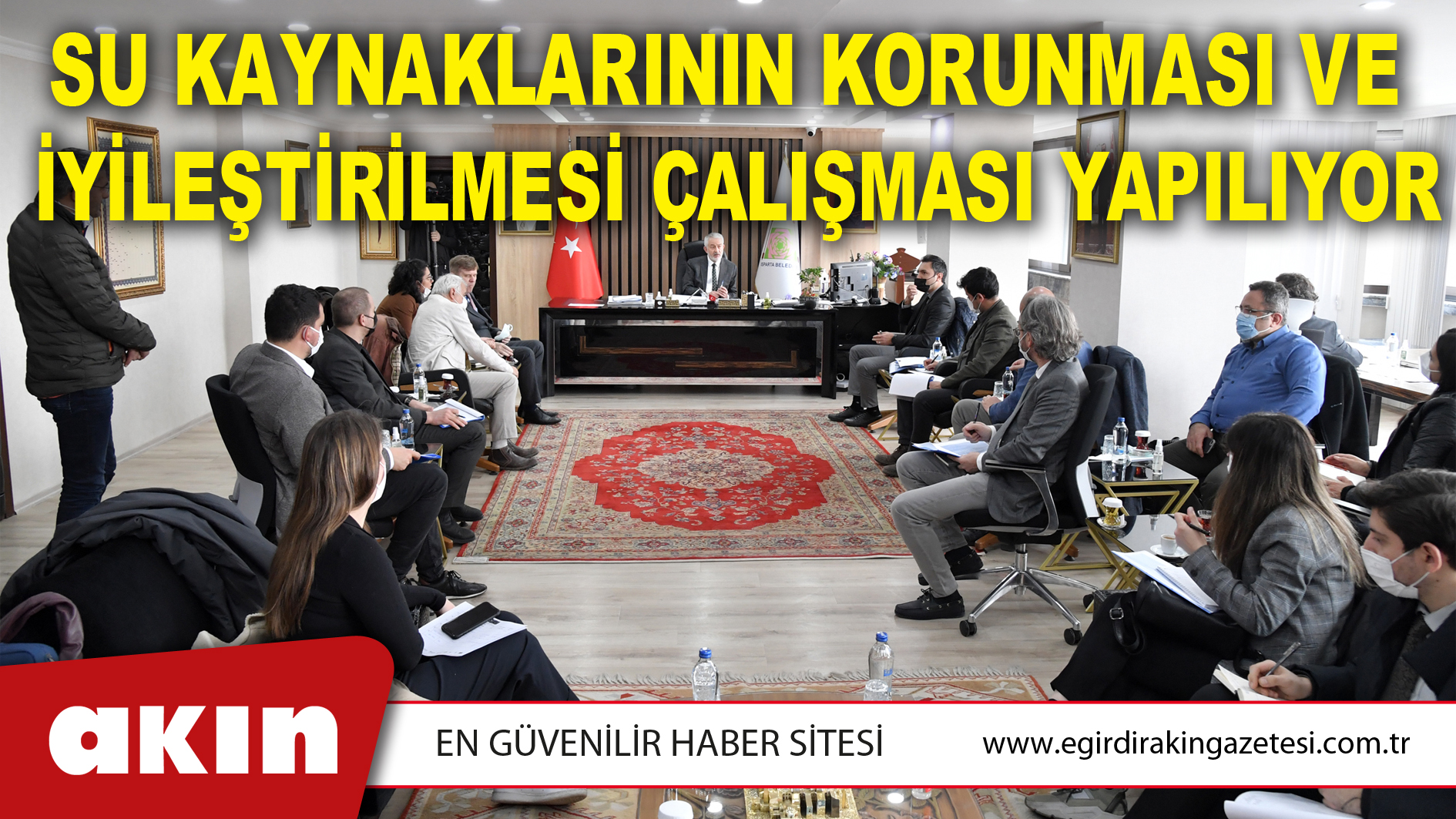 Su Kaynaklarının Korunması ve İyileştirilmesi Çalışması Yapılıyor