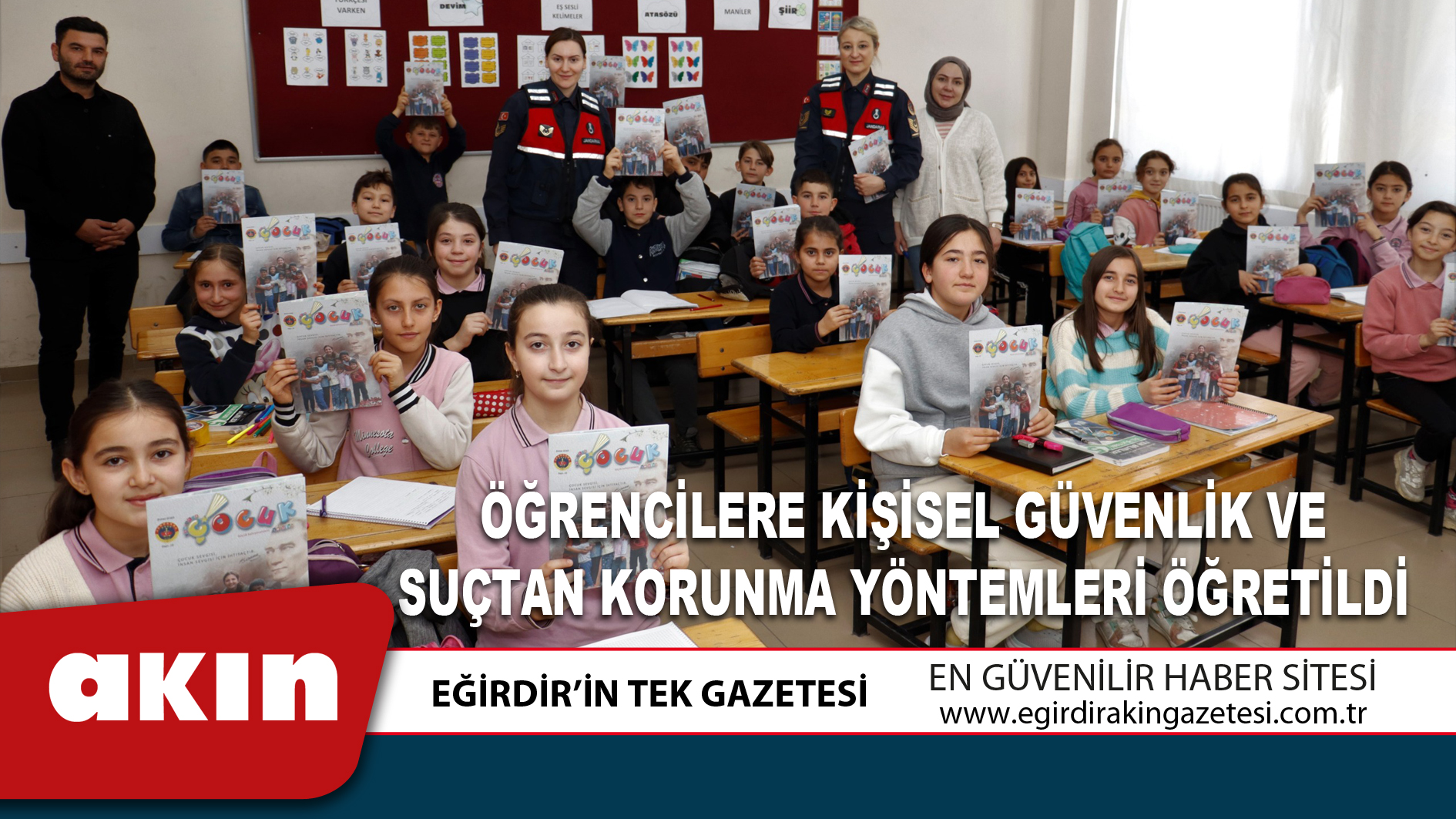 ÖĞRENCİLERE KİŞİSEL GÜVENLİK VE SUÇTAN KORUNMA YÖNTEMLERİ ÖĞRETİLDİ