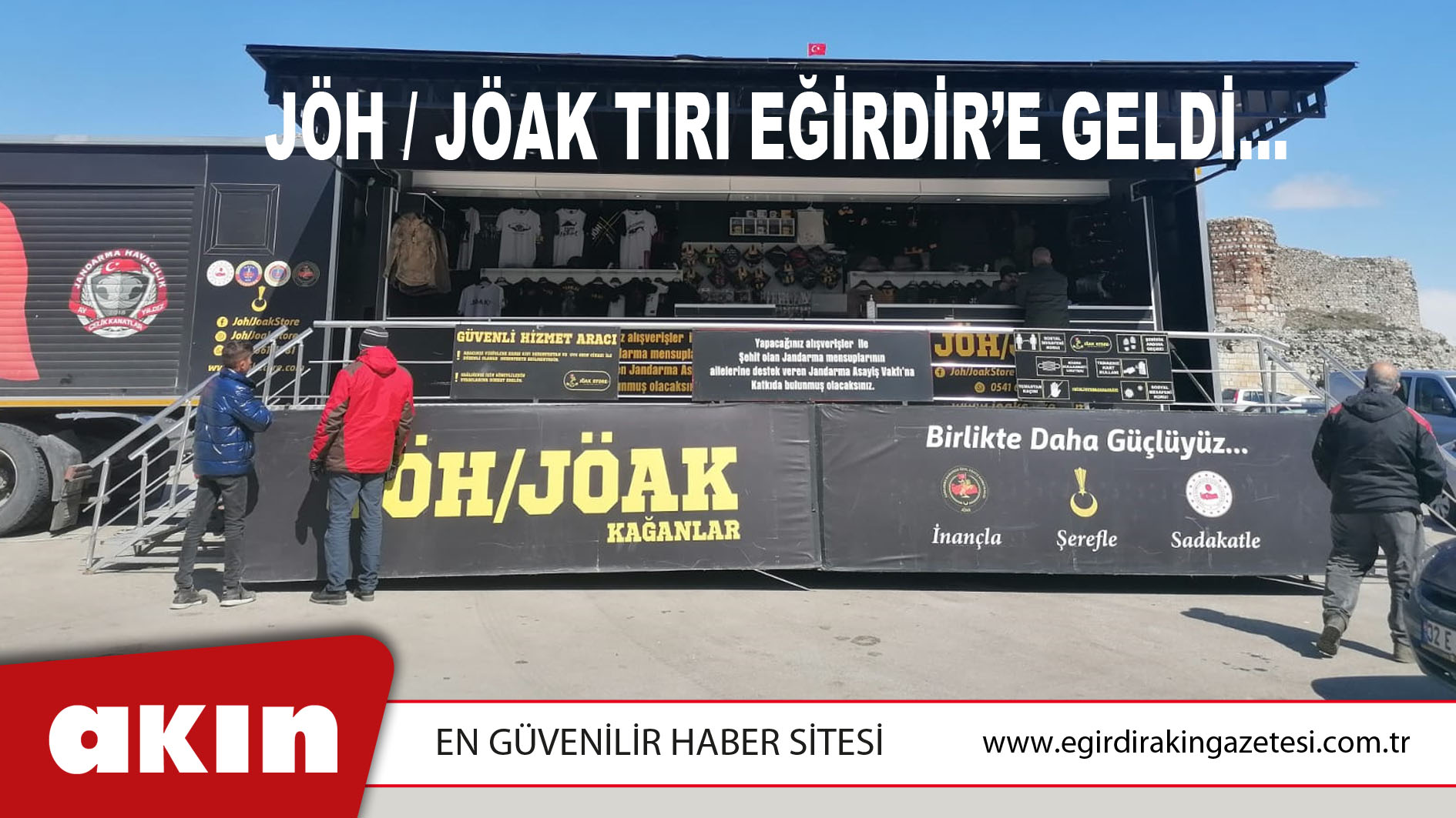 JÖH / JÖAK TIRI EĞİRDİR’E GELDİ…