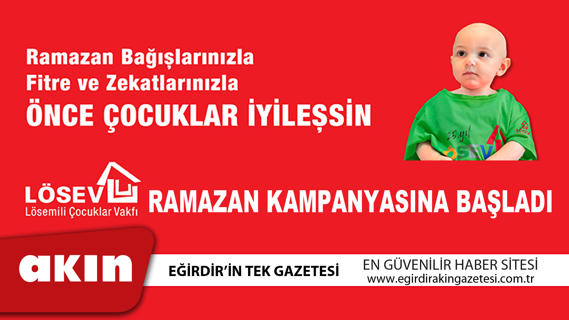 LÖSEV, Ramazan Kampanyasına Başladı