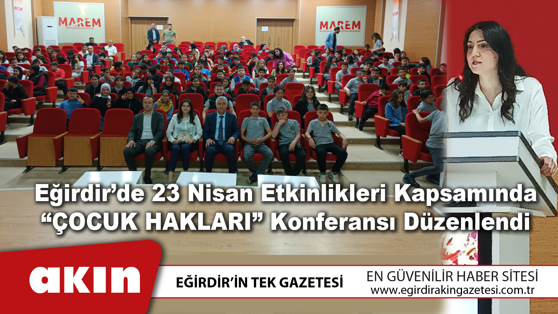 Eğirdir’de “Çocuk Hakları” Konferansı Düzenlendi