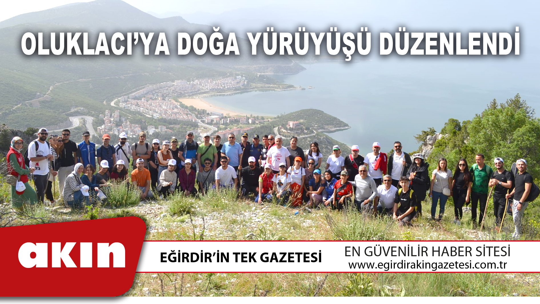OLUKLACI'YA DOĞA YÜRÜYÜŞÜ DÜZENLENDİ