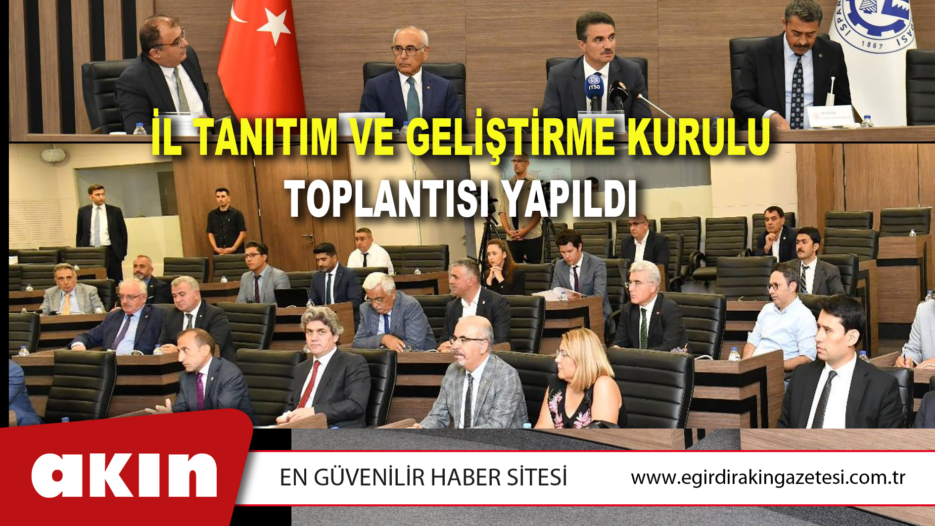 İl Tanıtım Ve Geliştirme Kurulu Toplantısı Yapıldı