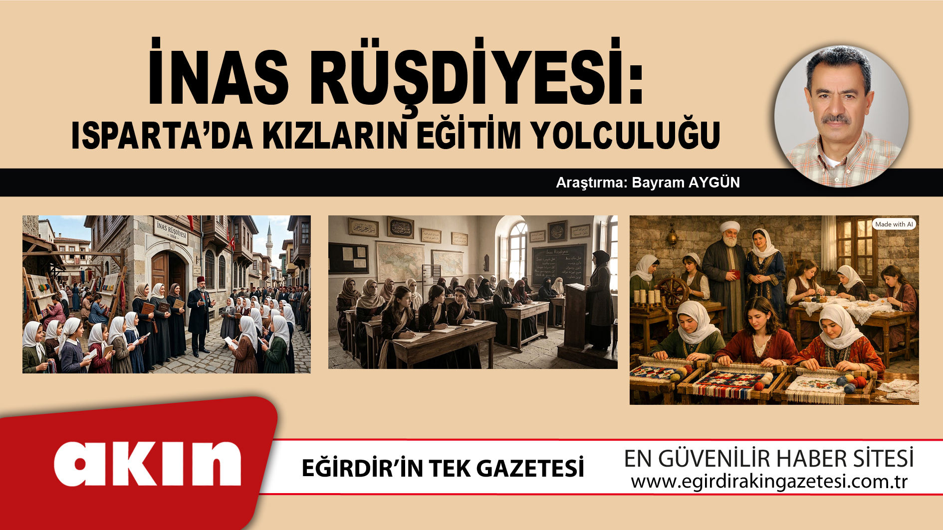 eğirdir haber,akın gazetesi,egirdir haberler,son dakika,İNAS RÜŞDİYESİ