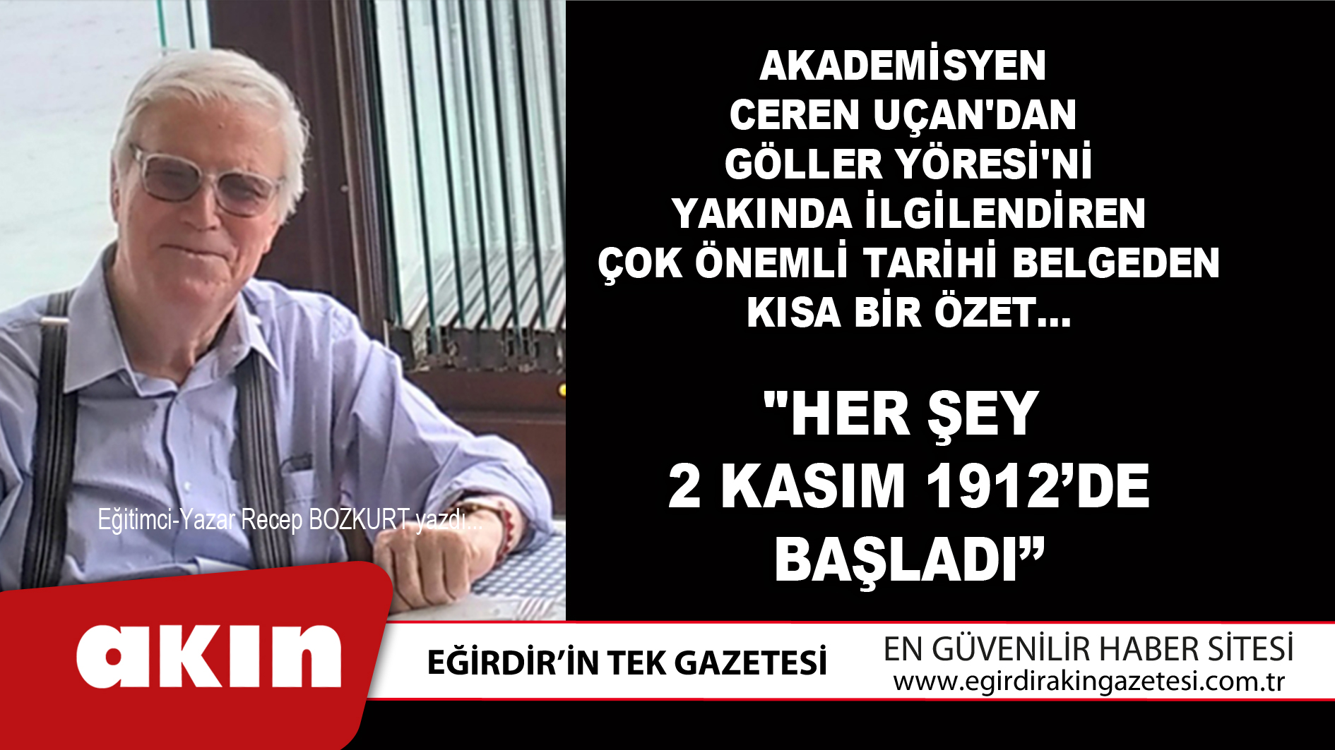 eğirdir haber,akın gazetesi,egirdir haberler,son dakika,Akademisyen Ceren Uçan'dan Göller Yöresi'ni Yakında İlgilendiren Çok Önemli Tarihi Belgeden Kısa Bir Özet...