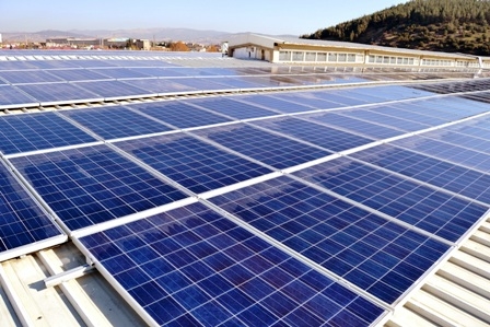 Bölgenin ilk güneş enerjisi santrali  törenle hizmete girecek