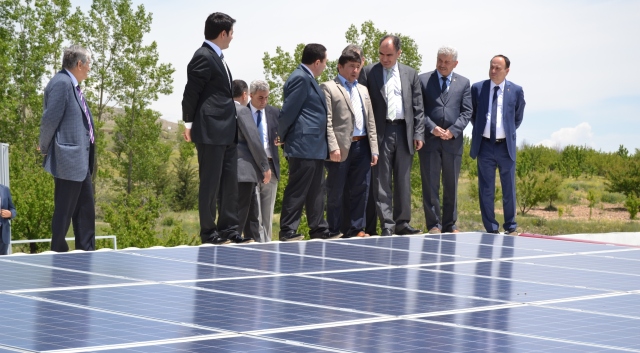 Isparta'nın İlk Çatı Üzeri Güneş Enerji Santrali Devrede...