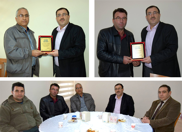 Rüstem SABAH ve Bayram ERTÜRÜN emekli oldular