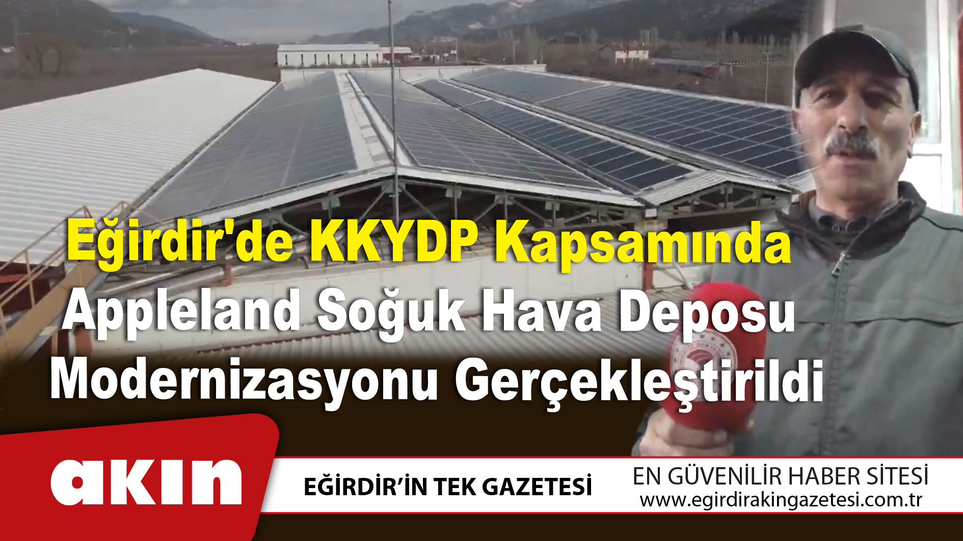 Appleland Soğuk Hava Deposu Modernizasyonu Gerçekleştirildi