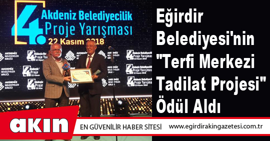 Eğirdir Belediyesi'nin 