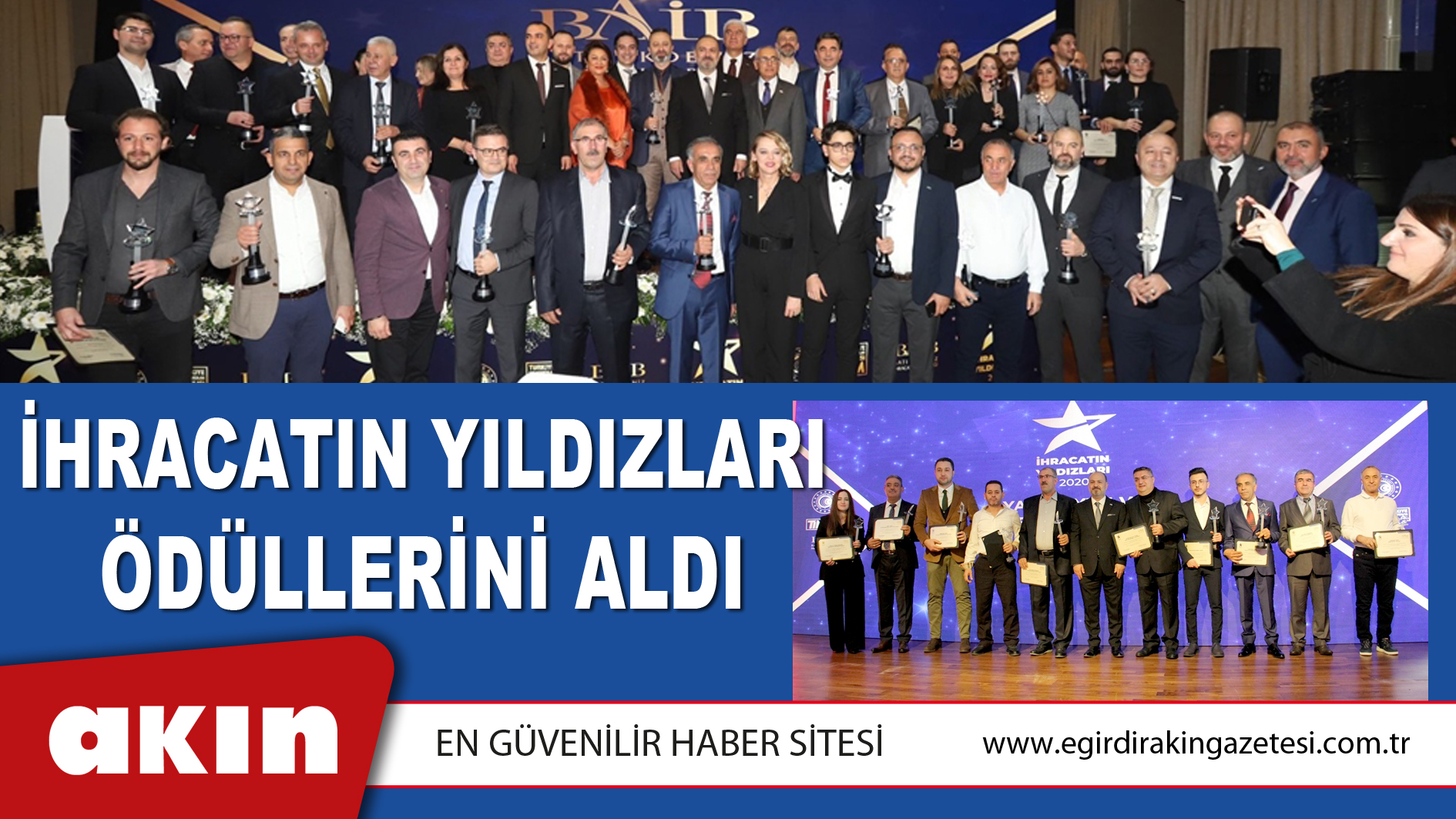 İhracatın Yıldızları Ödüllerini Aldı