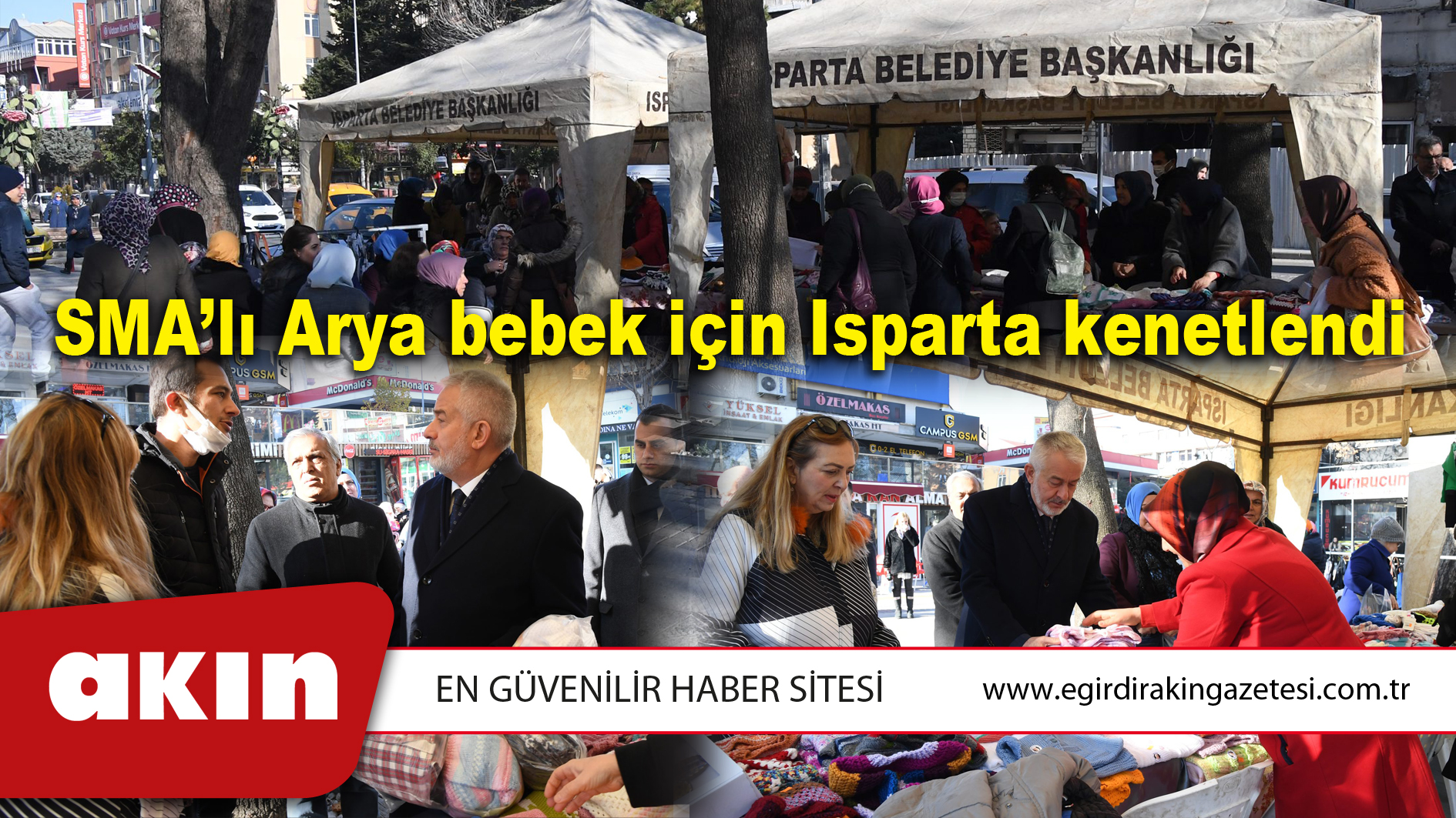 SMA’lı Arya bebek için Isparta kenetlendi