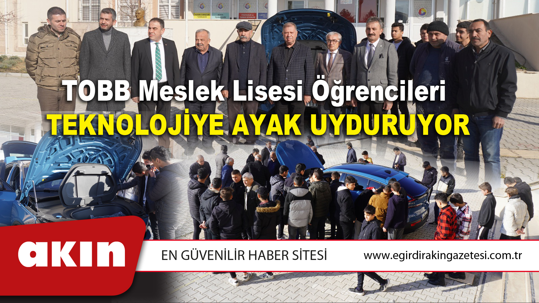 TOBB Meslek Lisesi Öğrencileri  Teknolojiye Ayak Uyduruyor