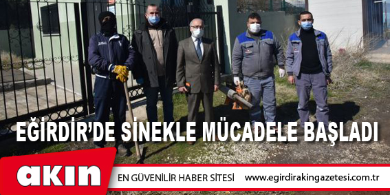 eğirdir haber,akın gazetesi,egirdir haberler,son dakika,Eğirdir’de Sinekle Mücadele Başladı