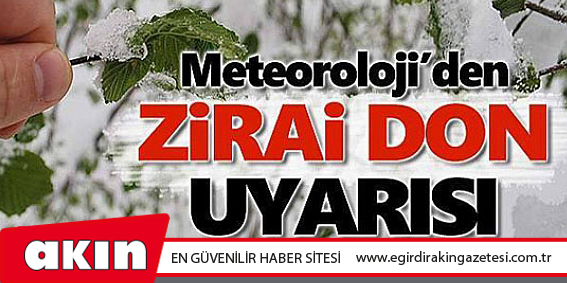 Meteorolojik Uyarı