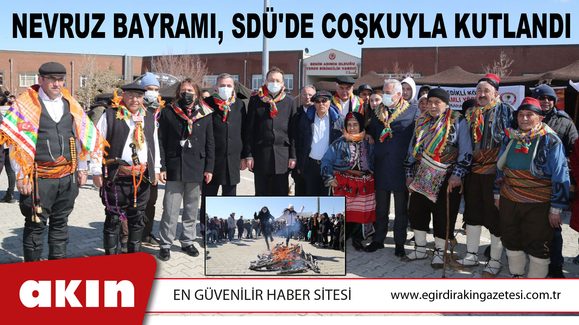 NEVRUZ BAYRAMI, SDÜ'DE COŞKUYLA KUTLANDI