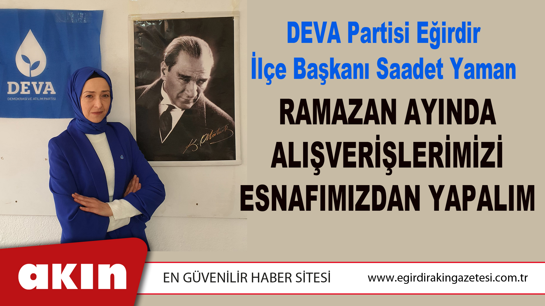Ramazan Ayında Alışverişlerimizi Esnafımızdan Yapalım