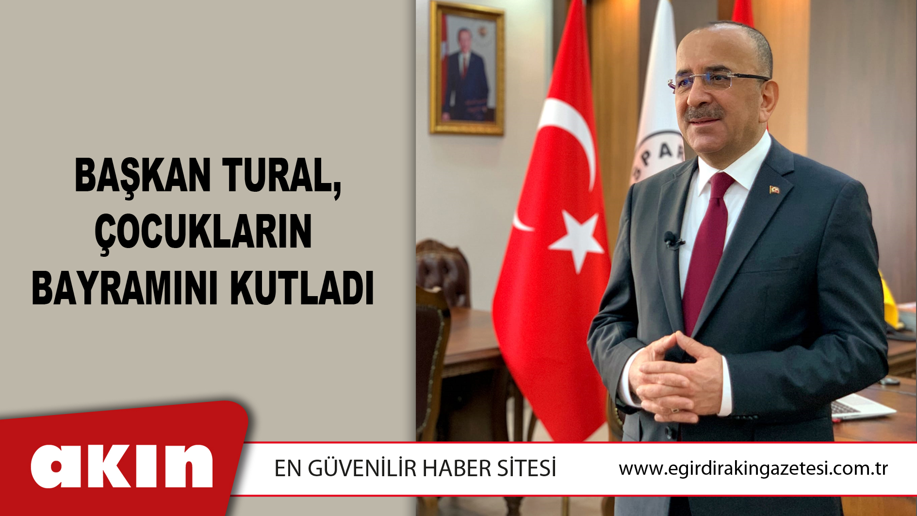 Başkan Tural, Çocukların  Bayramını Kutladı 	