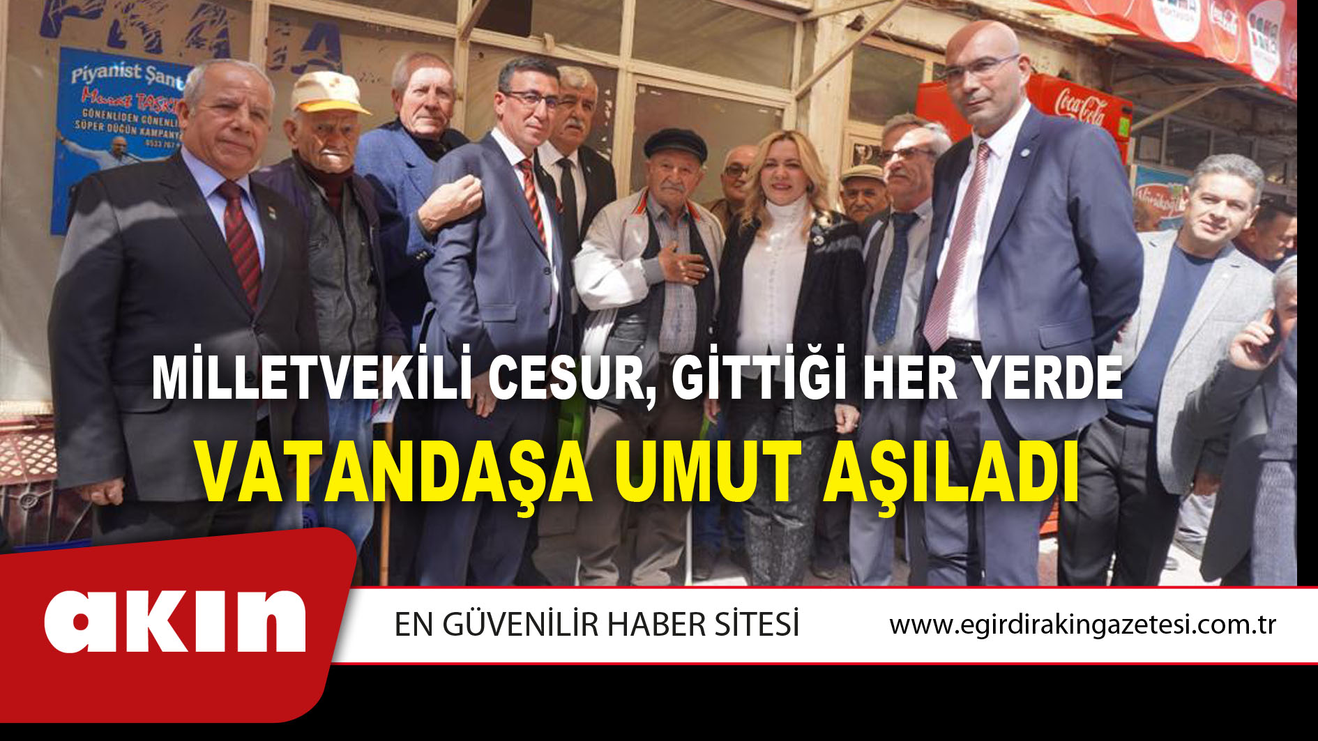 GÖNEN’DE MİLLET İTTİFAKI SKM AÇILIŞI YAPILDI