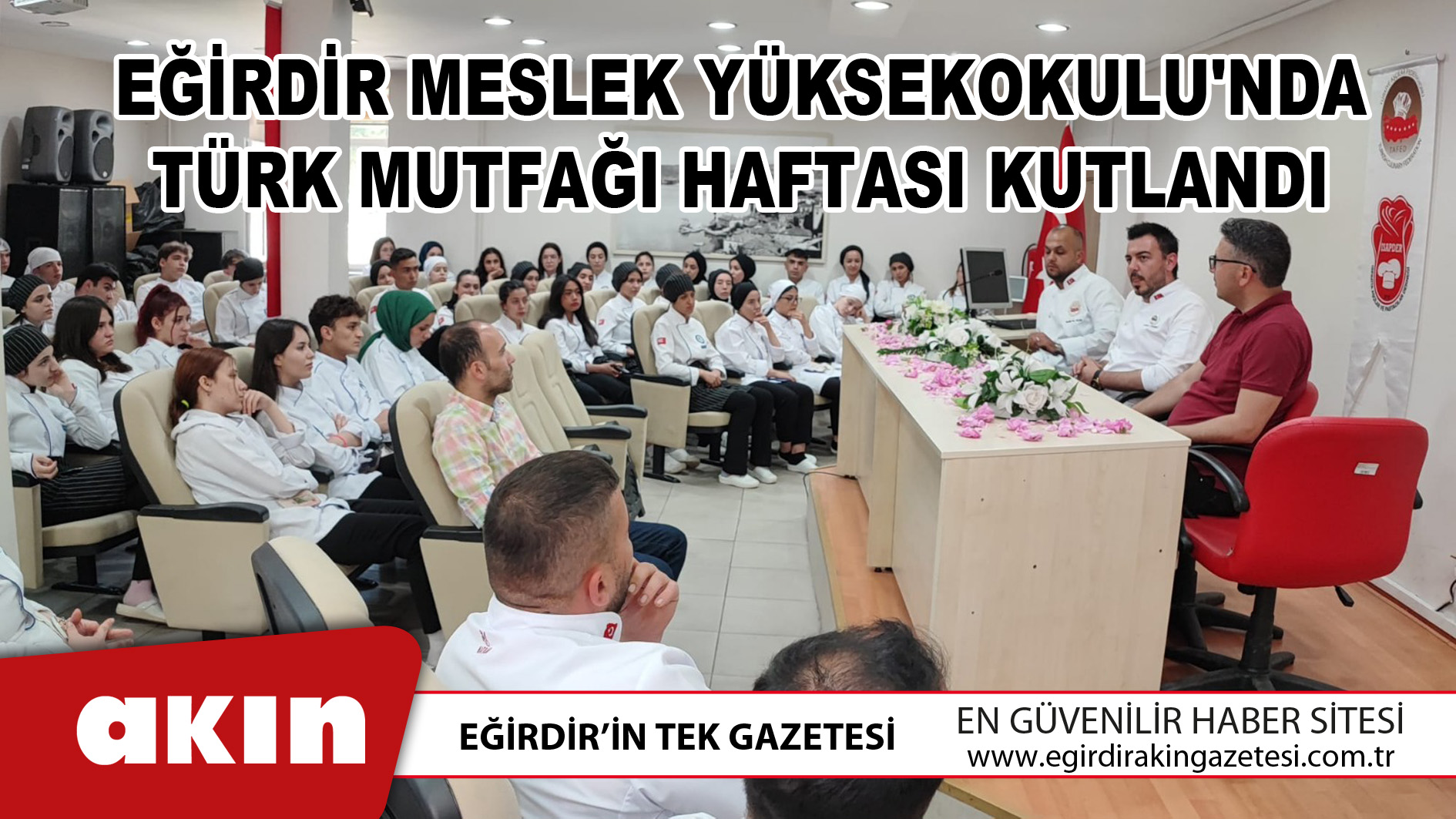 Eğirdir MYO'da Türk Mutfağı Haftası Kutlandı
