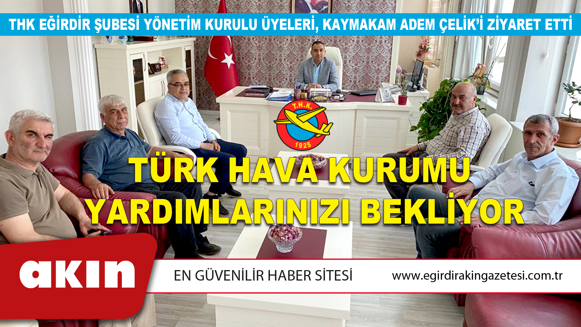 Türk Hava Kurumu Yardımlarınızı Bekliyor
