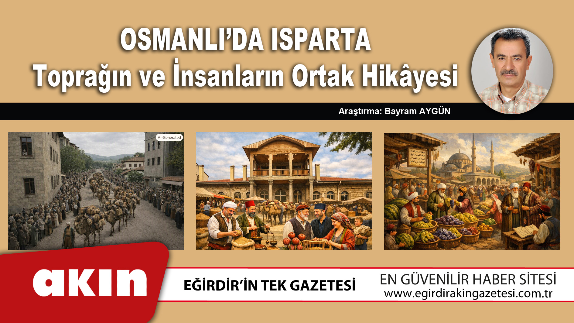 eğirdir haber,akın gazetesi,egirdir haberler,son dakika,OSMANLI’DA ISPARTA