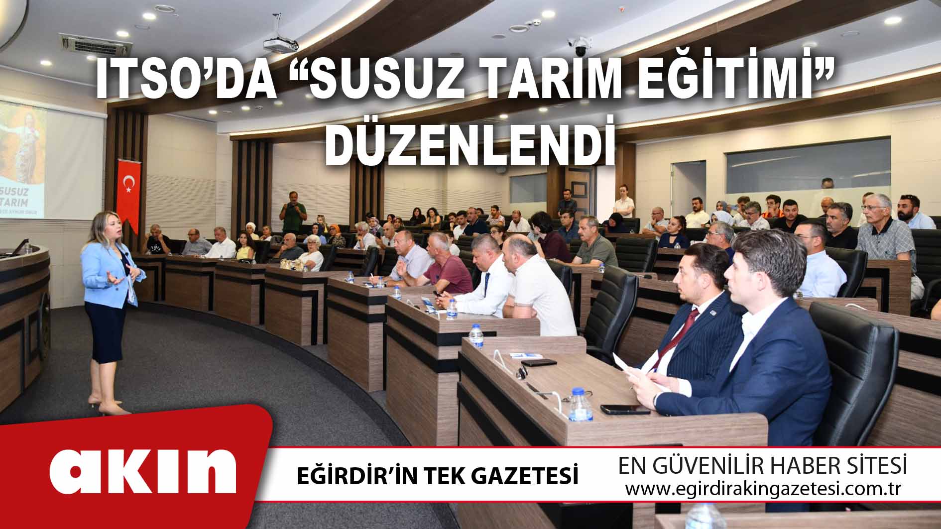 ITSO’da Susuz Tarım Eğitimi Düzenlendi