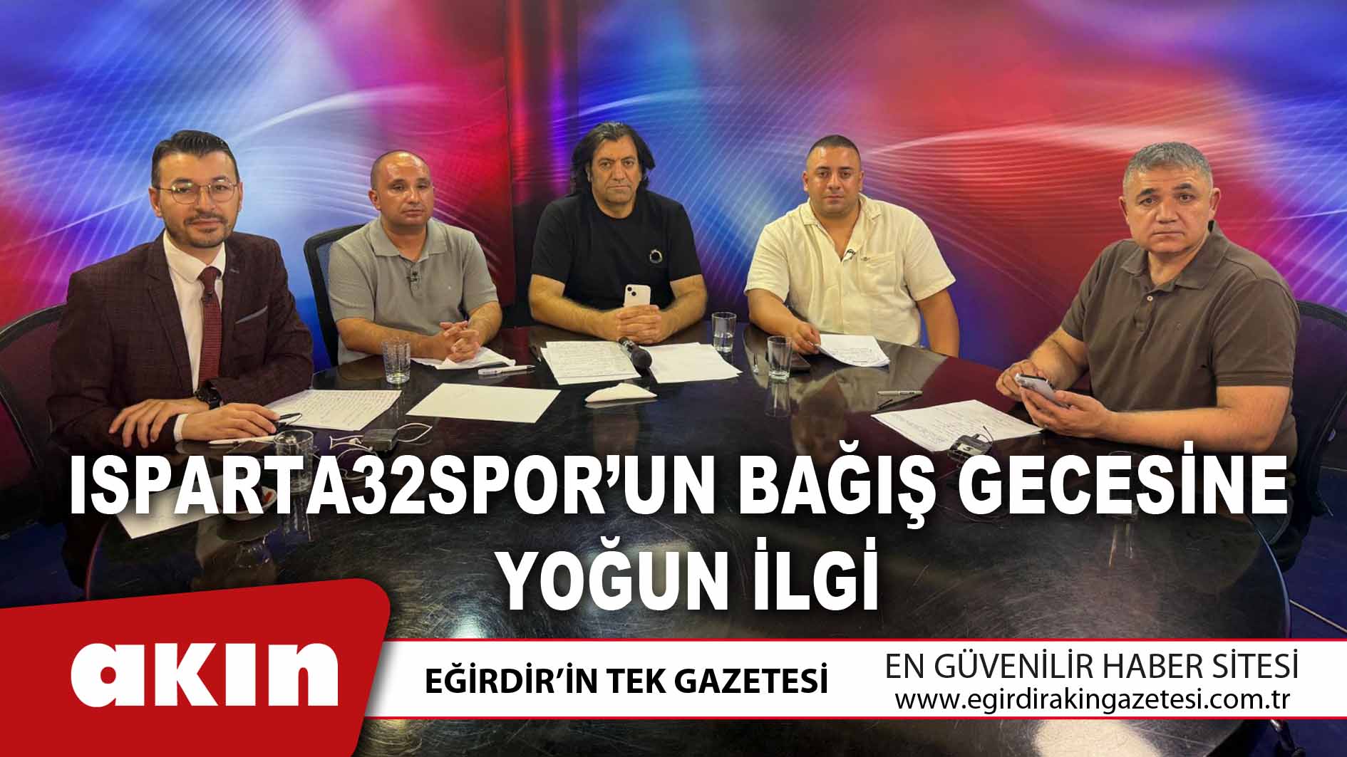 Isparta32spor’un Bağış Gecesine Yoğun İlgi