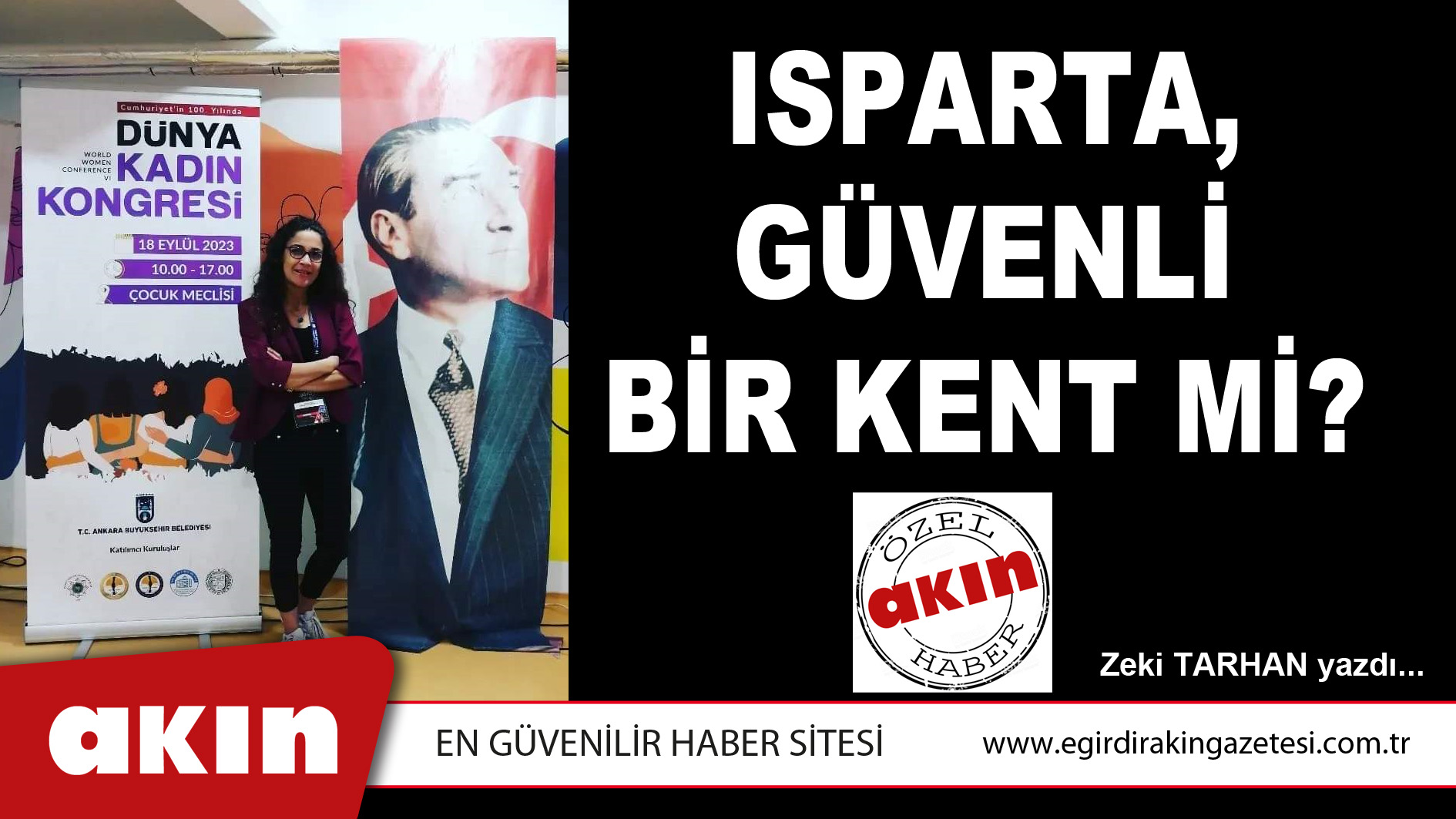 ISPARTA, GÜVENLİ BİR KENT Mİ?