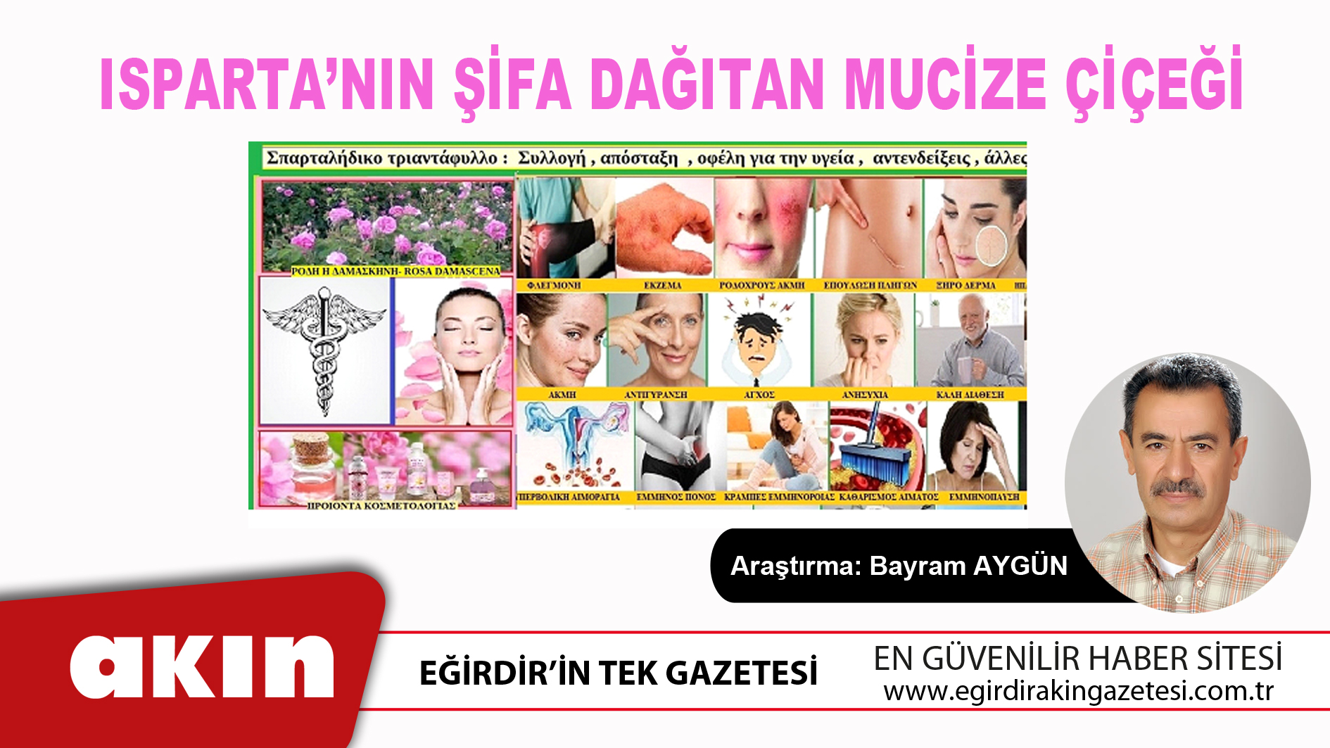 Isparta’nın Şifa Dağıtan Mucize Çiçeği