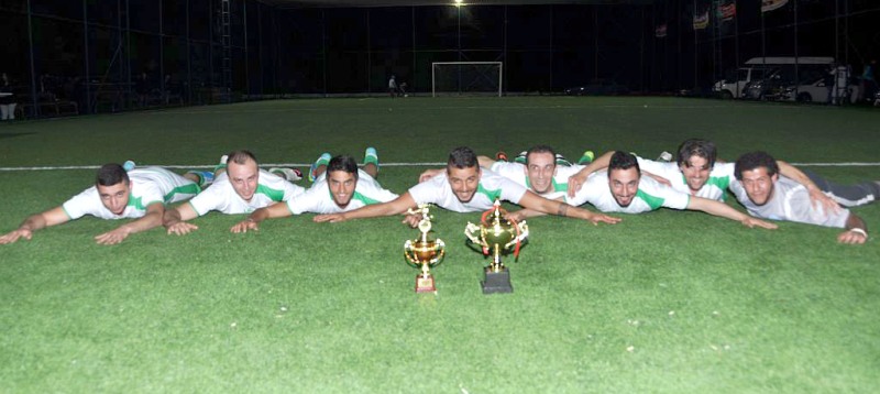 Halı Saha Futbol Turnuvası Sona erdi: ŞAMPİYON YÜCETAŞ