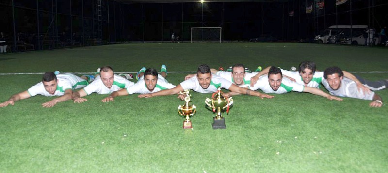 Halı Saha Futbol Turnuvası Sona erdi: ŞAMPİYON YÜCETAŞ