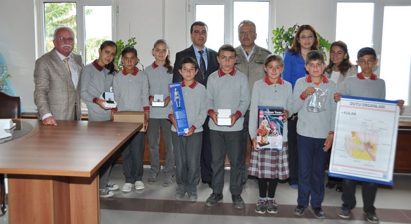 Gökçehöyük Ortaokulu 194,5 Kilo Atık Pil Topladı