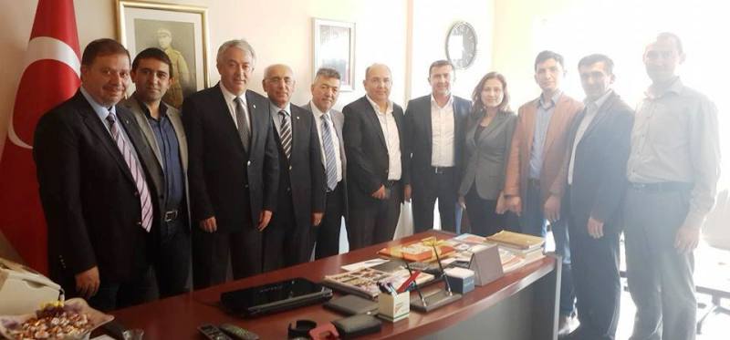 Başdeğirmen'den Yalkın'a Hayırlı Olsun Ziyareti...