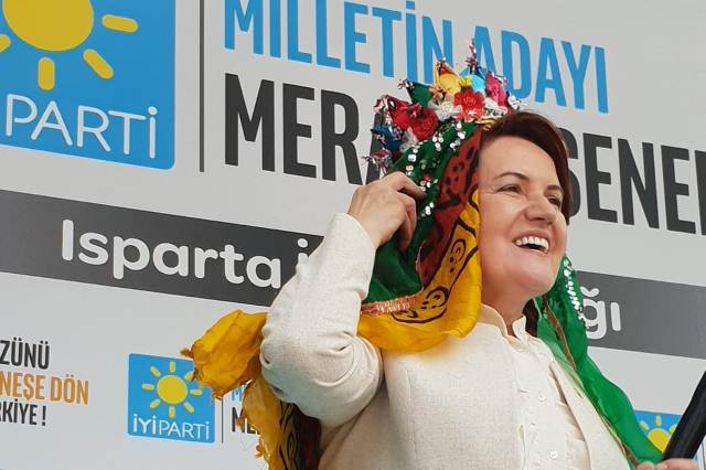 Meral Akşener Isparta mitinginde konuştu 