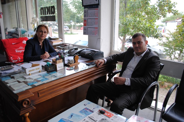 MHP İlçe Başkanı Bozkurt Gazetemizi ziyaret etti