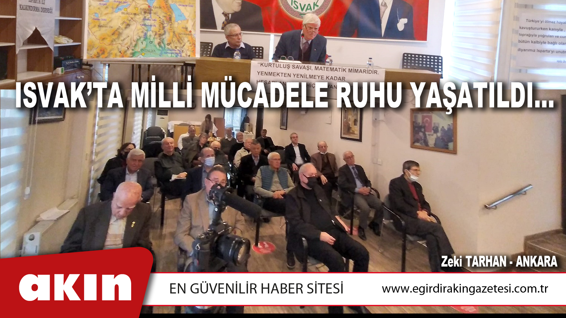 ISVAK’TA MİLLİ MÜCADELE RUHU YAŞATILDI…