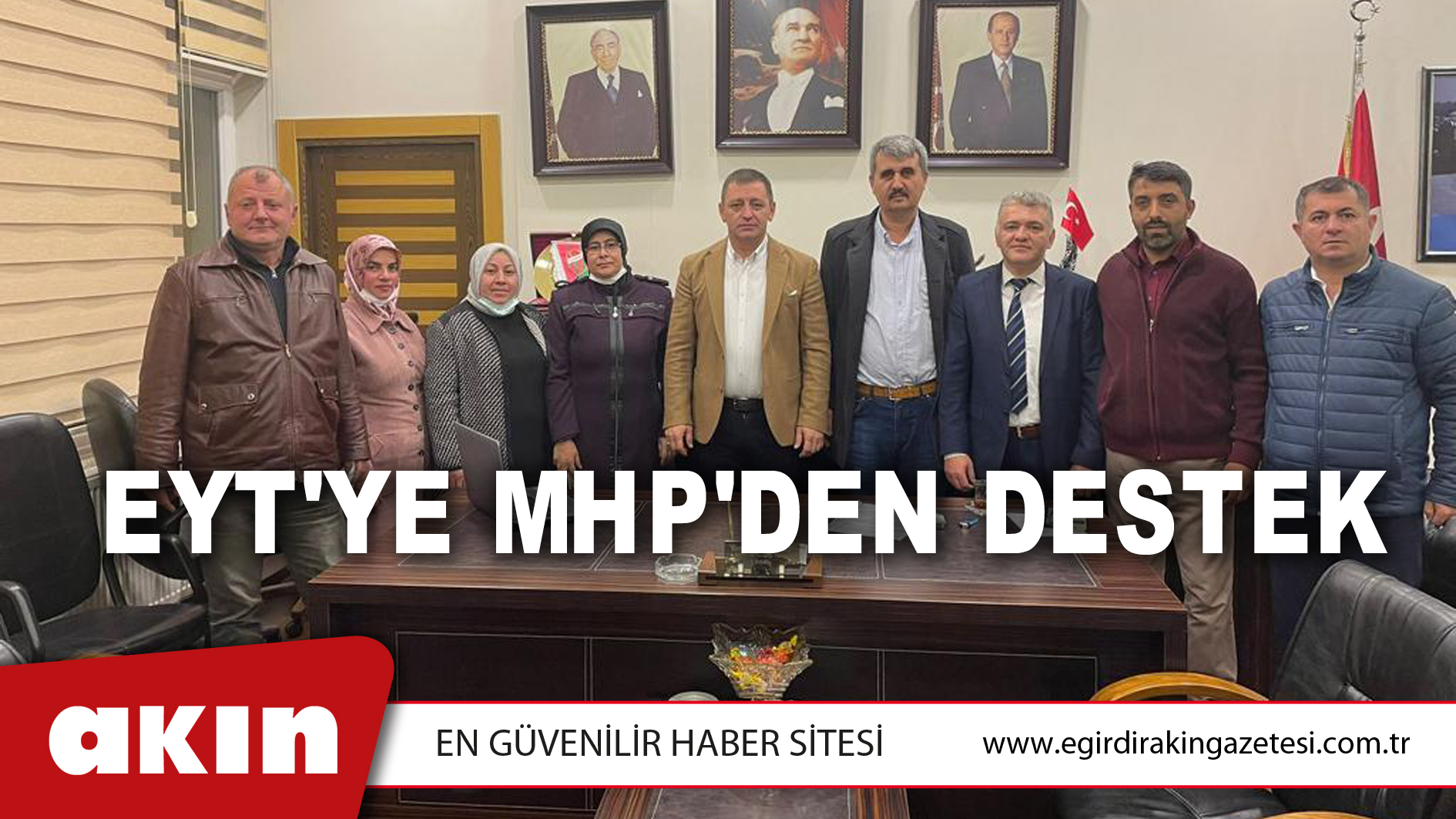 EYT'YE MHP'DEN DESTEK