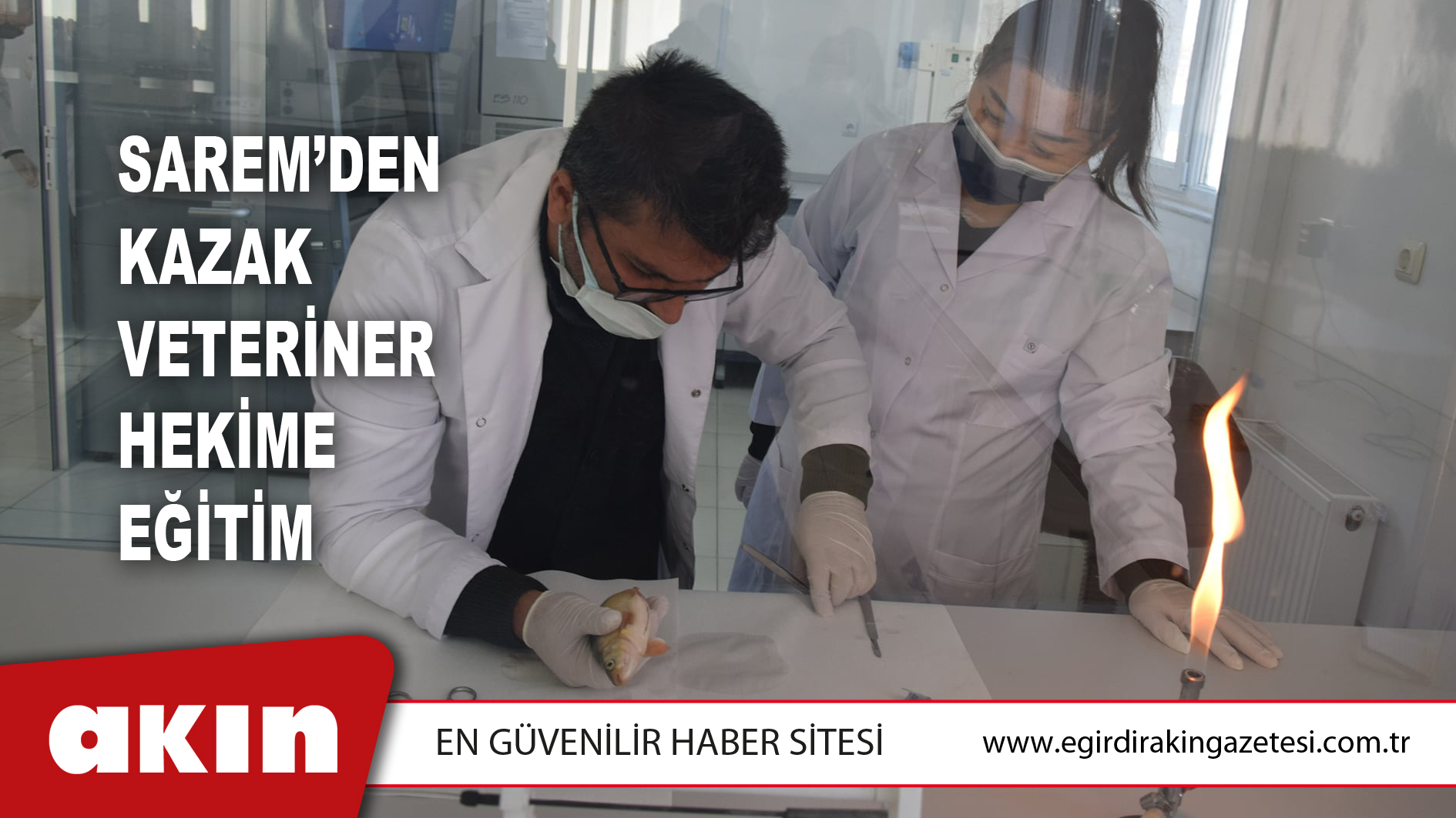 SAREM’den Kazak Veteriner Hekime Eğitim