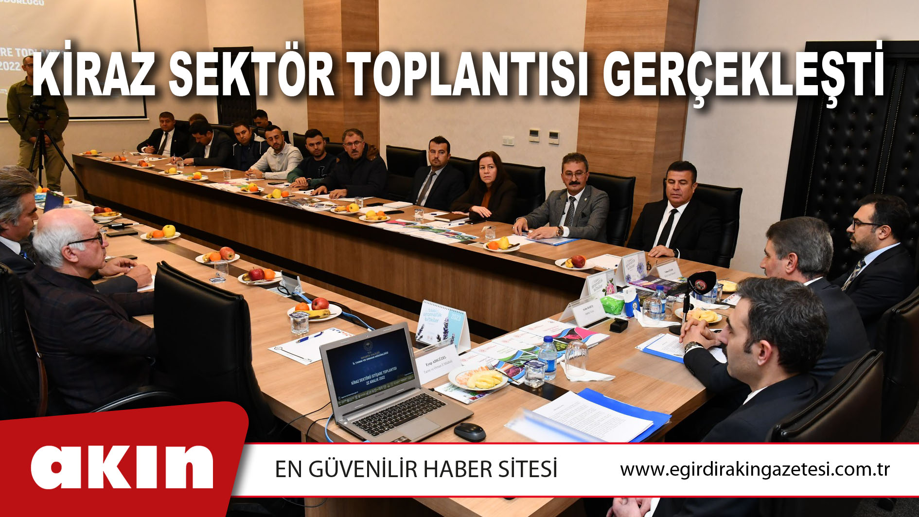 Kiraz Sektör Toplantısı Gerçekleşti