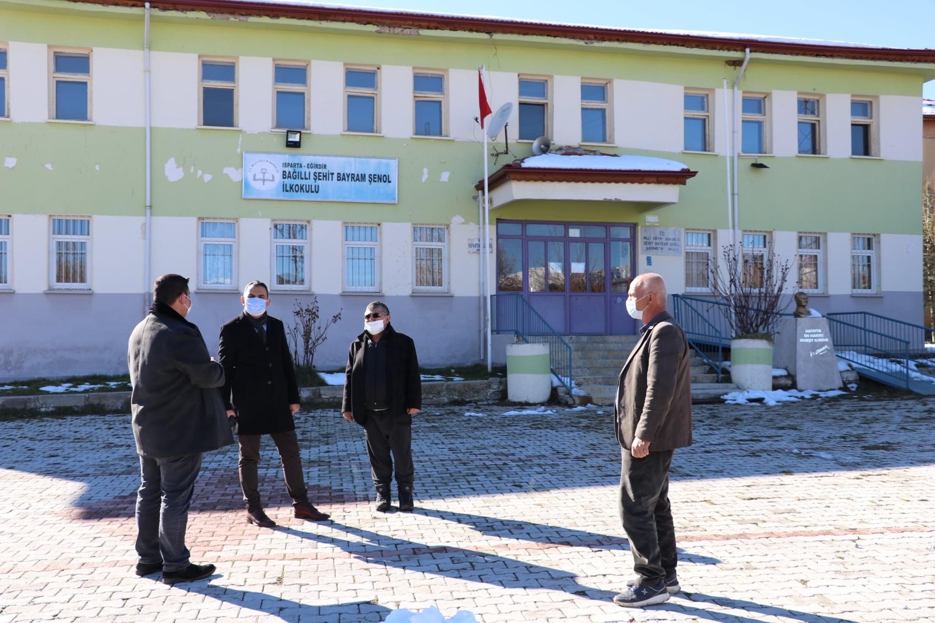 eğirdir haber,akın gazetesi,egirdir haberler,son dakika,Kaymakam Adem Çelik Bağıllı Köyünü Ziyaret Etti