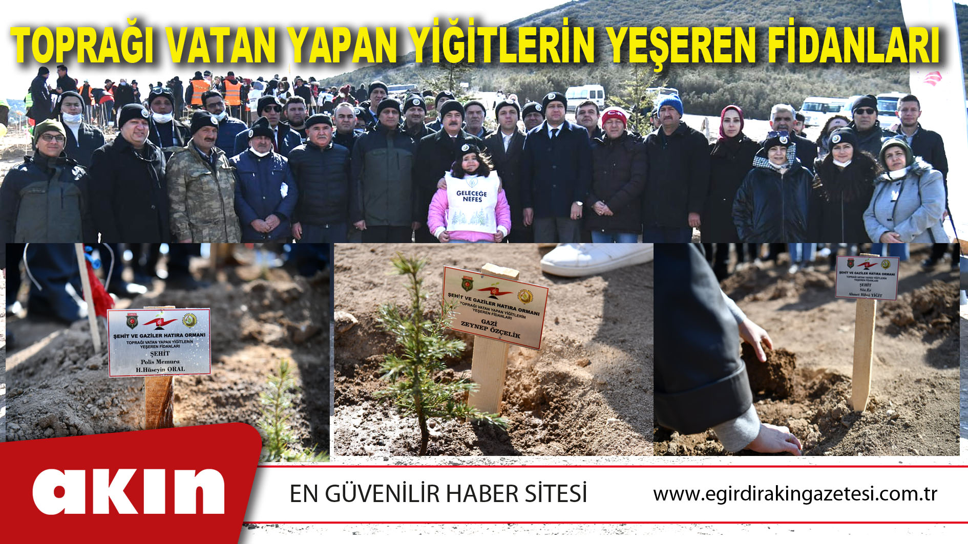 Toprağı Vatan Yapan Yiğitlerin Yeşeren Fidanları