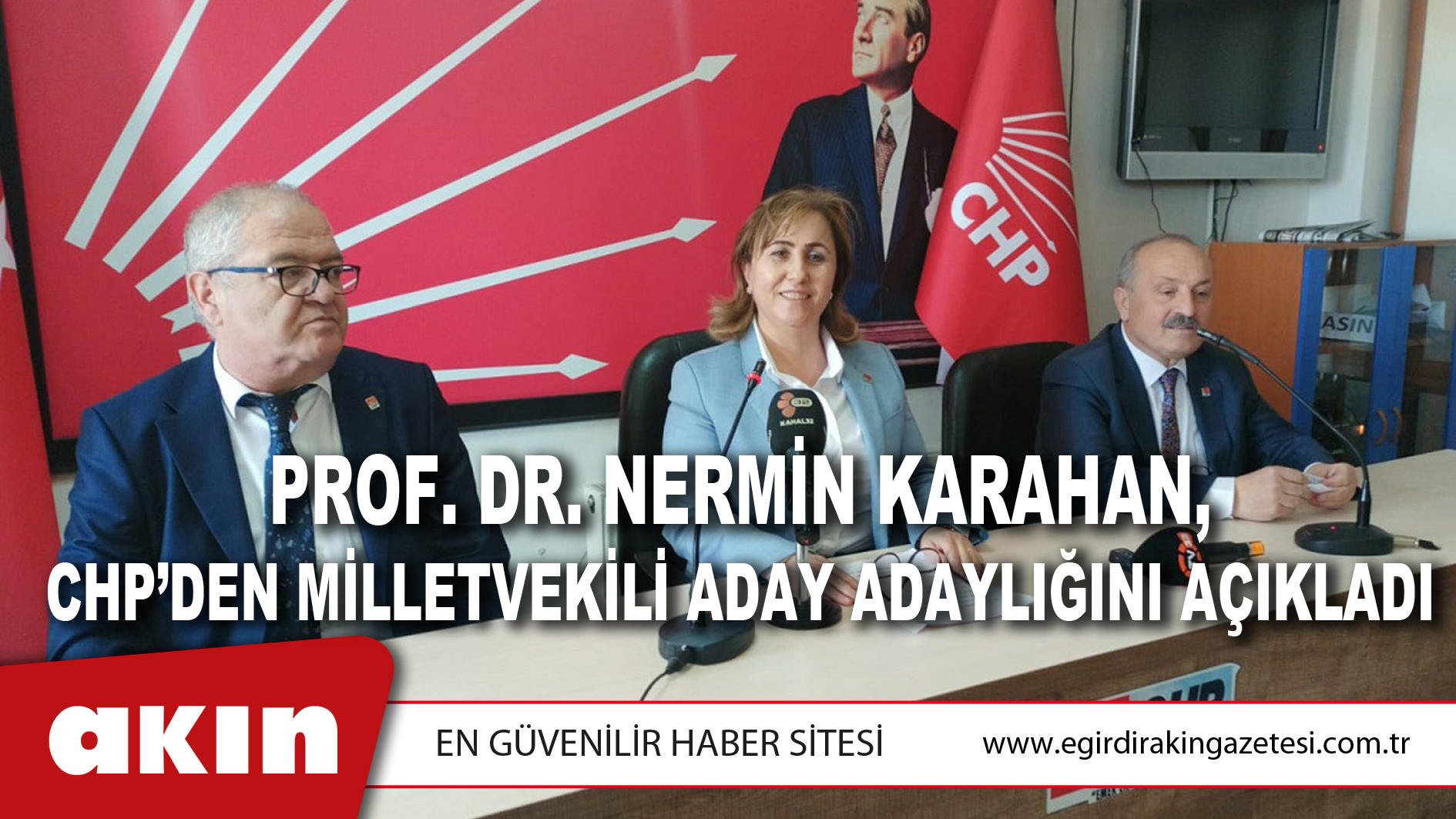 PROF. DR. NERMİN KARAHAN, CHP’DEN MİLLETVEKİLİ ADAY ADAYLIĞINI AÇIKLADI