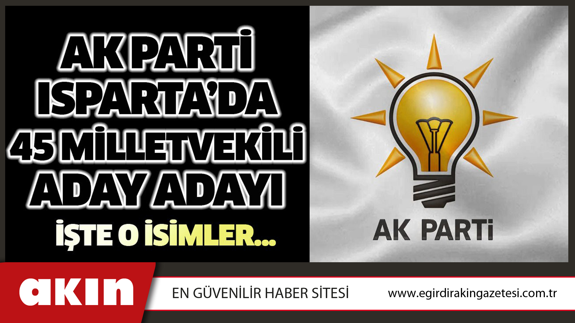 Ak Parti’de 45 Milletvekili Aday Adayı Çıktı