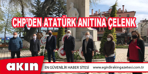 CHP’DEN ATATÜRK ANITINA ÇELENK