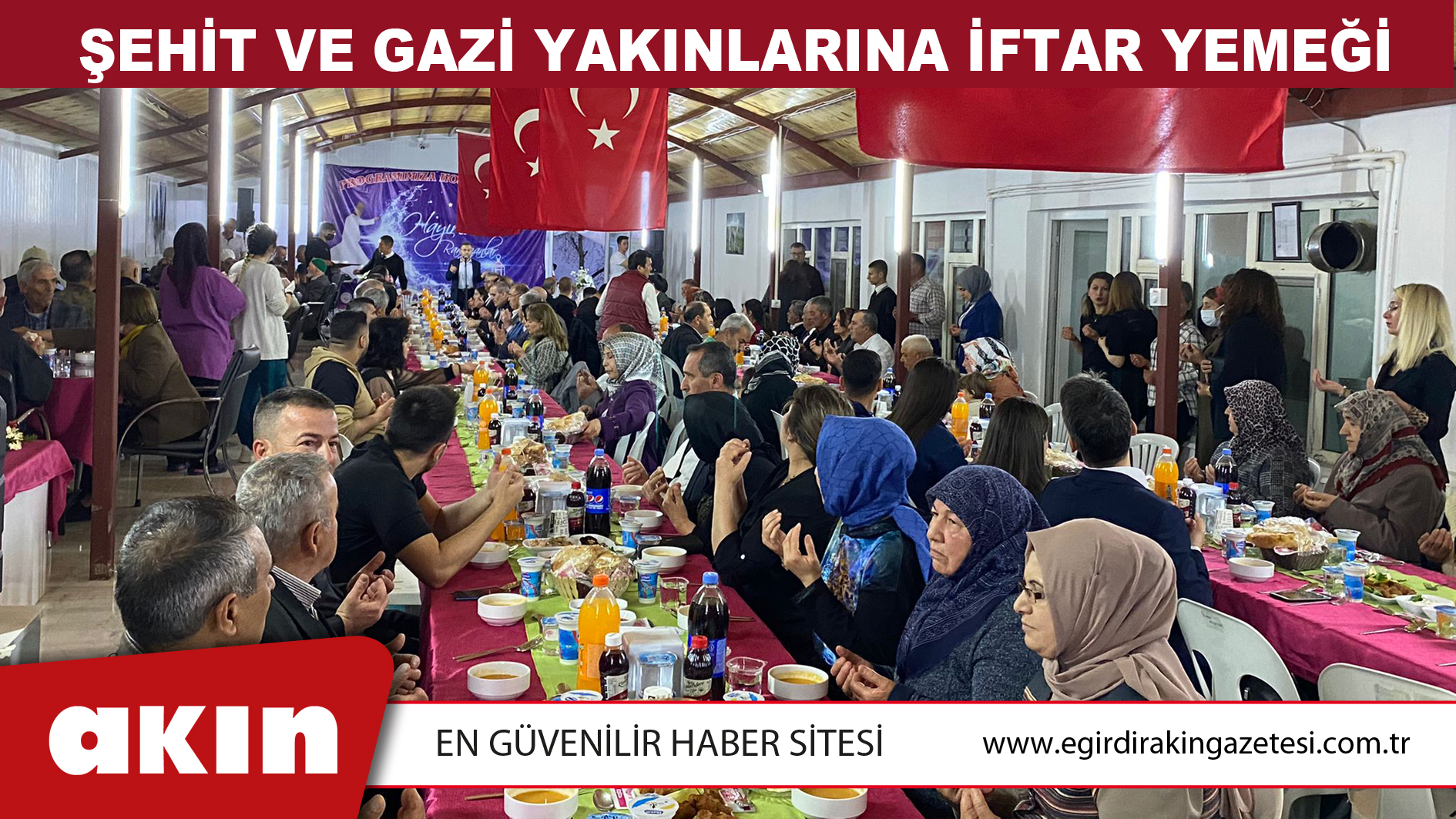 Şehit Ve Gazi Yakınlarına İftar Yemeği