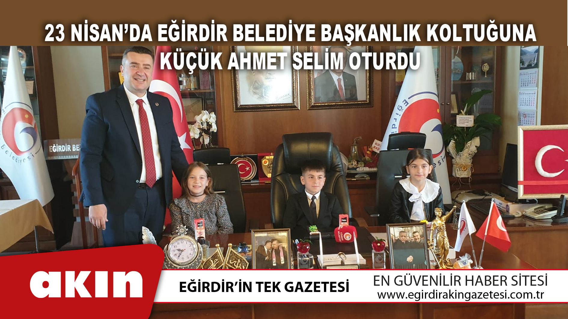 Başkanlık Koltuğuna Küçük Ahmet Selim Oturdu